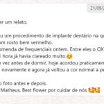 Vermelhidão no rosto